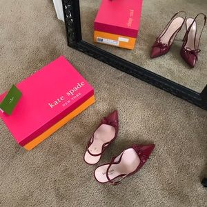 NWT and box - Kate Spade Lali Berry/Glazed Goat